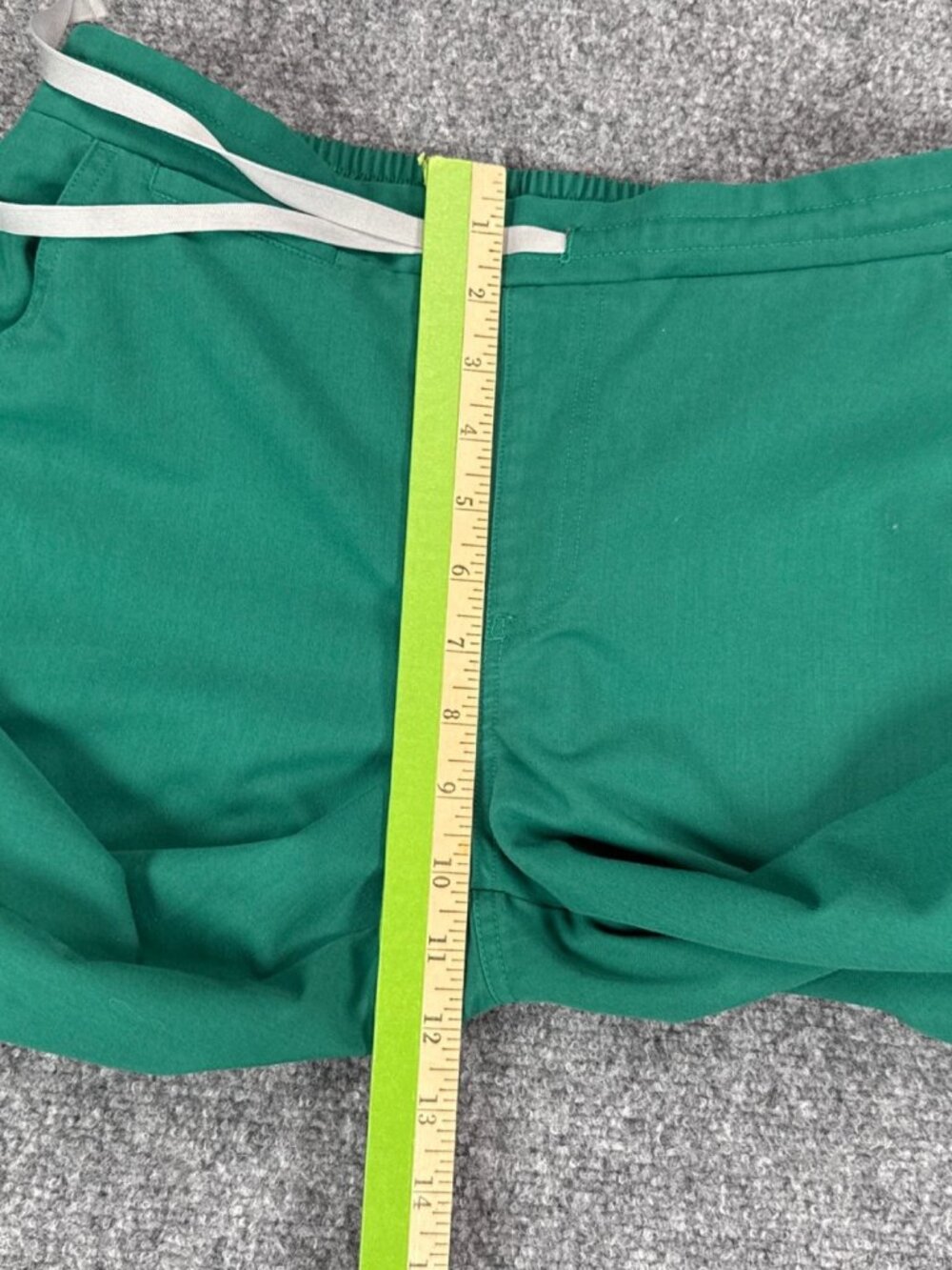 FIGS Womens Scrub Pants Small Tall PO#1551 Green Technical Slim Fit TW2000T - Picture 5 of 6